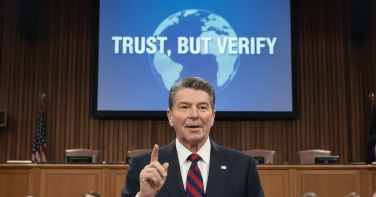 Trust but verify ai