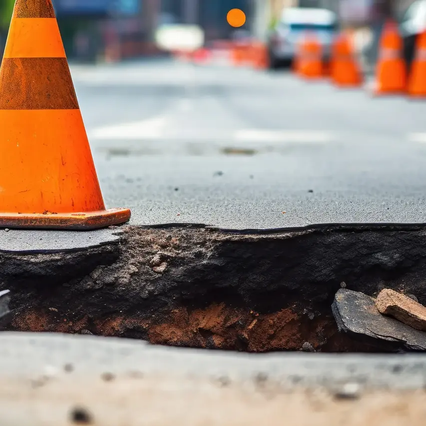 Pothole construction