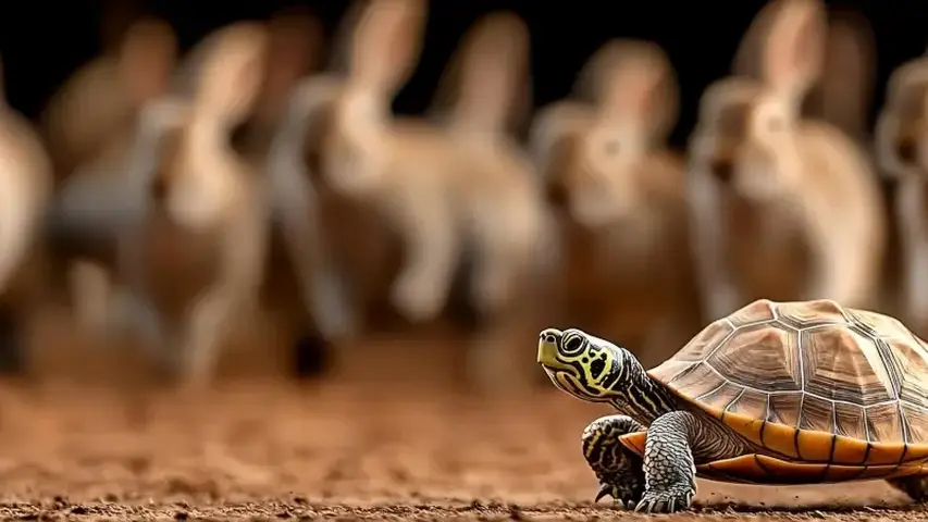 Tortoise vs rabbits