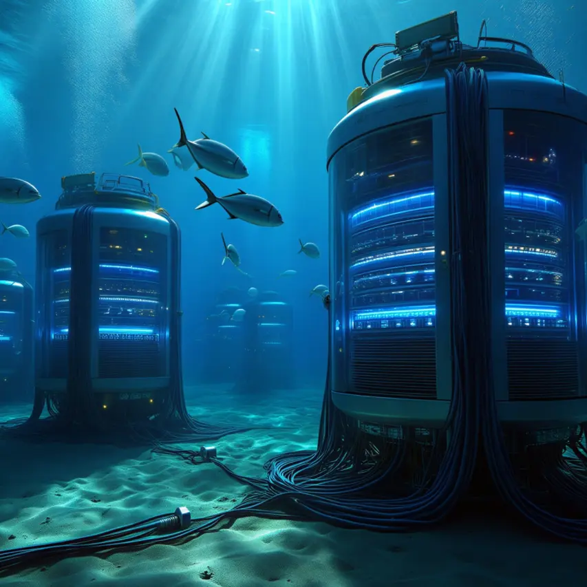 Underwater data center