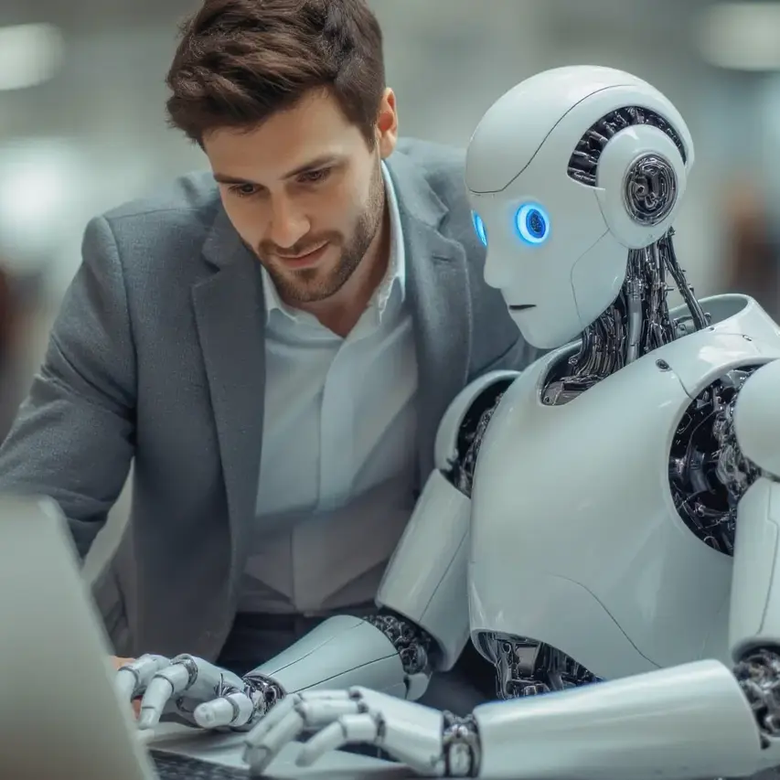 Human helping robot