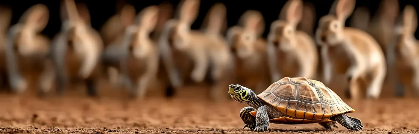 Tortoise vs rabbits