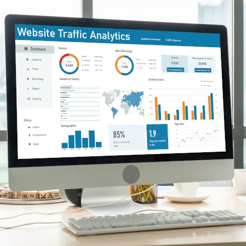 Website traffic